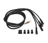 Bnineteenteam Câble de Commande pour Scooter électrique, câble de Levier de Frein pour Scooter électrique, étanche, câble de Connexion de 1 à Quatre connecteurs, connecteur Polyvalent, jauge