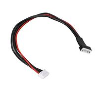 Bnineteenteam Câble D'équilibre Lipo, Câble D'équilibre Lipo 4S Professionnel 1 Rouge 4 Noir Câble D'extension d'alimentation de Charge Lipo pour Batterie RC Modèle Lipo