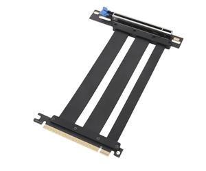 Bnineteenteam Câble élévateur PCIE 5.0, Câble d'extension GPU Haute Vitesse ABS PCB, 128 Gbit/s pour les Constructions ITX et les Applications de Jeu (15 cm)
