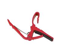 Bnineteenteam Capodastre de Guitare, Capodastre en Alliage pour Changement Rapide, Réglable pour les Joueurs de Banjo Basse ukulélé électrique Acoustique (rouge)