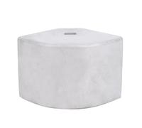 Bnineteenteam Capuchons d'angle de Bateau Ponton, Capuchon d'angle de Pont en Aluminium pour Coins Arrondis à 90 Degrés, avec Une Hauteur de 2,5 à 2,625 Pouces, Une Diagonale Supérieure de