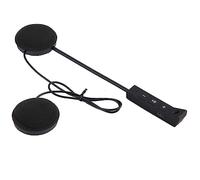 Bnineteenteam Casque de Moto 1 Paire BT BT Headphone Hi-FI pour Une Conduite en Toute sécurité, Batterie Li-ION Rechargeable, Prend en Charge l'appel Mains Libres pour Les Motocyclistes