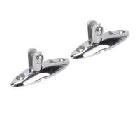 Bnineteenteam Charnière Pivotante Supérieure Bimini, Charnière de Pont de Matériel Supérieur Bimini de Bateau en Acier Inoxydable 316 avec Polissage Miroir pour Bateau Ponton de Yacht RV