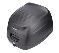 Bnineteenteam Coffre de L, Boîte de Rangement Arrière en Matériau ABS étanche avec Serrure Antivol, Ajustement Universel pour la Plupart des Motos et Scooters (Grey)