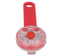 Bnineteenteam Collier Lumineux pour Chien, Pendentif LED Rechargeable par USB avec 3 Modes, étanche pour la Marche et la Course de Nuit (Rouge)