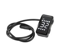 Bnineteenteam Compteur de Vitesse de Vélo, écran LCD Universel Résistant à la Pluie pour Moteur Central 01 02 HD, Compteur d'affichage de Scooter ABS avec Résistance à Haute Température pour Vélos