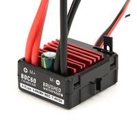 Bnineteenteam Contrôleur de Vitesse électrique 60 A, Moteur brossé, Dissipation Efficace de la Chaleur, Coupure Basse Tension, Idéal pour Les Robots RC et Les Amateurs.