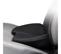 Bnineteenteam Coussin de Siège de Voiture, Coussin de Siège de Voiture pour Conducteur épais de Soulagement de L'inconfort du Bas du Dos pour Toutes Les (Noir)