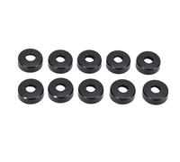 Bnineteenteam Couvercle de Queue de Queue de Billard, Manchon de Protection en Caoutchouc, Conception Absorbant Les Vibrations, Protecteur de de Billard pour Les Bâtons (Noir 18mm/0,7 Pouces)