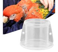 Bnineteenteam Couvre-Cou d'oiseau, Collier de Récupération en Acrylique pour Perroquets, Cicatrisation des Plaies et Prévention de l'arrachage des Plumes, Disponible en 3 Tailles pour Un (S