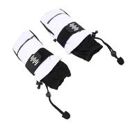 Bnineteenteam de Ski, Mitaines Coupe-Vent à 5 Doigts avec Coussinets Absorbant Les Chocs en EVA pour Le Snowboard, Imperméables et Chauds pour Hommes et Femmes par Temps Extrêmement Froid (XL)