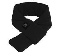 Bnineteenteam Écharpe Chauffante, Cache-cou Rechargeable en Tissu Doux avec 3 Réglages de Température, écharpe Chauffante Réglable pour Adultes et Enfants (BLACK)