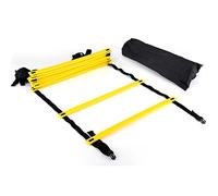 Bnineteenteam Échelle d'agilité, Matériau PP avec 12 échelons Réglables, échelle d'entraînement 'agilité de Vitesse de 6 M pour Le Football, Le Basket-Ball