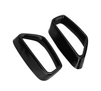 Bnineteenteam Elegant Bread Tension Mabet 2 Morceaux de Black Remplacement Shine for 5 Series G30 G38 2018-2021 SACE POUR LA