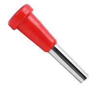 Bnineteenteam Embouchure de Trompette, Accessoire d'instrument en Laiton de Ton Brillant ABS en Métal pour étudiants et Professionnels (rouge)