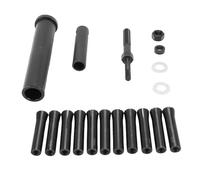 Bnineteenteam Ensemble Principal D'extracteur de Goupille en Ligne, Kit D'extraction de Goupille en Acier allié avec Finition Noire Antirouille et Huile Préventive Contre l'usure, pour