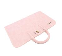 Bnineteenteam Étui à Manches D'ordinateur Portable, Boîtier de Manche en Cuir PU en Cuir PU Portage Sac à Charge Porte-maltraire Portable avec Trous de Dissipation de Chaleur pour Une