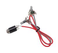 Bnineteenteam Faisceau de Câbles de Guitare, Matériau Métallique, Installation Facile, Optimise les Performances pour les Guitares à Micros 3/4 Cordes