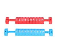 Bnineteenteam Football de Table Marque 2 Chaque Set pour Tout Match de Football de Table pour marquer (Rouge et Bleu)