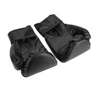 Bnineteenteam Gants de Boxe, Gants d'entraînement de d'entraînement, entraînant des épais pour Hommes, Femmes (Noir) Boxe