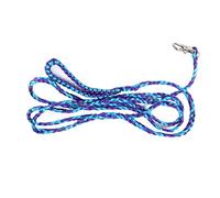 Bnineteenteam Harnais pour Furet, Laisse de Marche Réglable en Nylon pour Petit Animal de Compagnie avec Cloche, activité de Plein Air Amusante pour Hamsters et écureuils (Dégradé Bleu et Violet)