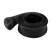 Bnineteenteam Housse de Manchon de Canne à Pêche, en Plastique de Haute qualité, Protège la Canne à Pêche des Enchevêtrements, Idéale pour la en Eau Douce et en Eau Salée (Black)