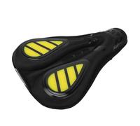 Bnineteenteam Housse de Siège de Vélo, Coussin de Selle Imperméable en Mousse de Silicone PU pour Vélos de Route de Montagne, Rembourrage Supplémentaire pour Plus de Confort et de Résistance au