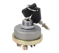 Bnineteenteam Interrupteur D'allumage de Tracteur, Démarreur Efficace et Durable pour Tracteurs Longs 310C 360 avec 2 Clés