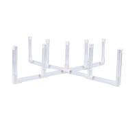 Bnineteenteam Jeu de Lancer d'anneaux, Jeu d'extérieur Interactif à LED, Facile à Installer pour s'amuser en Famille dans Le Jardin ou à la Plage (9 Griffes)