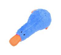 Bnineteenteam Jouets pour Chiens, Jouet à Mâcher en Peluche Douce avec Couineur, Jouet Interactif en Forme de Canard 9,1 Pouces pour la Dentition et la Liaison avec Les Chiots (Blue)