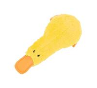 Bnineteenteam Jouets pour Chiens, Jouet à Mâcher en Peluche Douce avec Couineur, Jouet Interactif en Forme de Canard 9,1 Pouces pour la Dentition et la Liaison avec Les Chiots (Yellow)