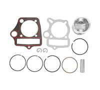 Bnineteenteam Kit D'anneaux D' de Piston, Jeu de Joints D'anneaux de Piston 52,4 Mm Haute Résistance pour Moteur 110 125 ATV Dirt Pit Bike Go Kart