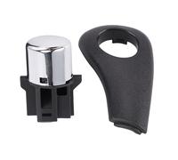 Bnineteenteam Kit de Réparation de Bouton de Levier de Vitesse, Remplacement de Poignée de Levier de Vitesse avec Ressort de Plaque Latérale pour DX LX EX EXL 2003 2005, OEM 54132 SDA A81