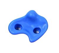 Bnineteenteam l'escalade Contient 10 Pièces de Poignées Ergonomiques en PE avec Vis Haute Résistance pour Murs d'escalade Intérieurs et Extérieurs Enfants Adultes (Blue)