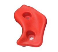 Bnineteenteam l'escalade Contient 10 Pièces de Poignées Ergonomiques en PE avec Vis Haute Résistance pour Murs d'escalade Intérieurs et Extérieurs Enfants Adultes (Rouge)