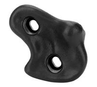 Bnineteenteam l'escalade Contient 10 Pièces de Poignées Ergonomiques en PE avec Vis Haute Résistance pour Murs d'escalade Intérieurs et Extérieurs Enfants Adultes (Black)