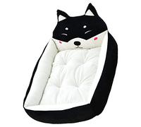 Bnineteenteam Lit pour Chien, Tapis en Mousse à Mémoire de Forme pour Animaux de Compagnie, Doux et Lavable, Motif Dessin animé pour Usage Intérieur, Petits Chiens et Chats, 19,7 Pouces (Environ.