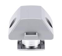 Bnineteenteam Loquet de Porte D'armoire à Bouton-poussoir, Serrures D'armoire sans clé pour Caravane de Camping-car, avec Bouton Métallique en Alliage de Zinc pour les Environnements Marins