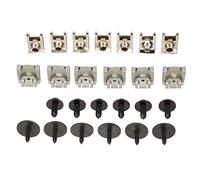 Bnineteenteam Lot de 25 Vis de sous-Plateau de Moteur, Splash Guard Fasteners, Clips de Fixation de sous-Plateau de Moteur MC3003 de Remplacement pour W203 W204 CL203