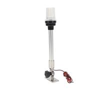 Bnineteenteam Lumière de Bateau à Base Stable, Feu de Navigation LED de 12 Pouces pour Bateaux de Pêche, Yachts Marins