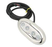 Bnineteenteam Lumière LED sous-Marine Marine pour Bateau Yacht, Adaptée aux Lumières LED Marines IP68 Ultra Lumineuses pour L'observation sous-Marine, pour l'environnement (RVBB)