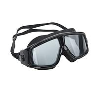 Bnineteenteam Lunettes de Natation, Lunettes de Plongée Anti-buée, Protection UV pour Adultes avec étui de Rangement, Parfaites pour la Natation et la Plongée (BLACK)