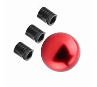 Bnineteenteam MANUEL UNIVERSEL MANUEL DE SHAP TEAU ROUND BALL, Matériau Métallique DE Haute qualité pour une Installation Facile, Adaptée à la Modification du Levier DE Changement DE Vitesse (rouge)
