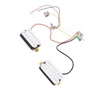 Bnineteenteam Micros de Guitare, Micros électriques HH Humbucker avec Circuit de Volume de tonalité Réglable Haute sensibilité pour Guitares électriques de Style ST