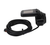 Bnineteenteam Panneau d'affichage LCD, étanche à l'eau avec Accélérateur au Pouce, Compteur de Scooter pour Guidon de Vélo électrique 22,2 Mm