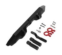 Bnineteenteam Pare-Chocs Arrière en Alliage Robuste avec Attelage de Remorque, Pièce de Mise à Niveau en Métal sur Chenilles 1/10 RC pour Camions Tout-Terrain, Angle de Départ amélioré, Finition