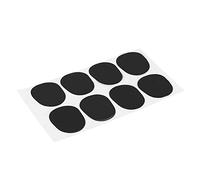 Bnineteenteam Patch pour embouchures de Saxophone pour Clarinette Saxophone ténor ténor Alto ténor (0.3/0.5/0.8mm, 2 Couleurs 2 Formes)(0.3mm Ovale Noir) Accessoire de Performance