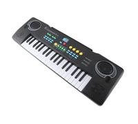 Bnineteenteam Piano à Clavier, Piano électronique Portable Multifonctionnel à 37 Touches avec 10 Chansons de Démonstration, Enregistrement et Lecture pour Les Enfants Qui Apprennent et Jouent