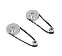 Bnineteenteam Poulie de Renvoi de Courroie de Distribution, Jeu de Roues Synchrones en Aluminium 20 Dents 60 Dents avec Courroie pour Imprimante 3D et Machines CNC (Alésage de 8 mm / 0,31 pouce)