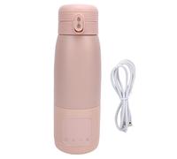 Bnineteenteam Réchauffeur de Lait sans Fil, Chauffage de Voyage en Chauffage Rapide avec une Batterie Rechargeable pour les Voyages, le Camping, les Pique-niques, la (500 ml 6400mAh)